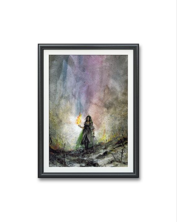 Hero emerged a vicor Original Oil mage dark f...