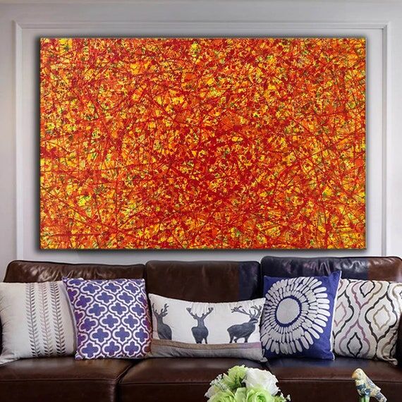 Oversized wall art, Oversized art, Wall art p...