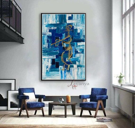 krishna painting, Contemporary Indian Radha K...