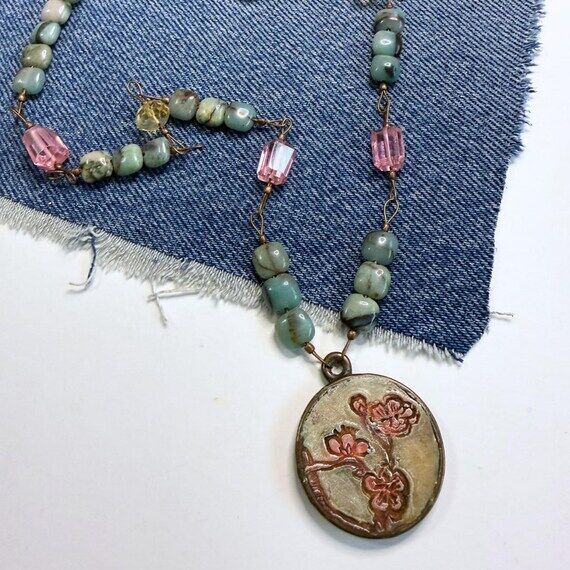 Bloom Where You Are Planted Double Sided Neck...