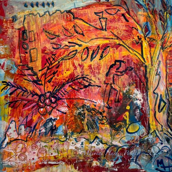 Fauvist Secret Garden Canvas Print | Raoul Du...