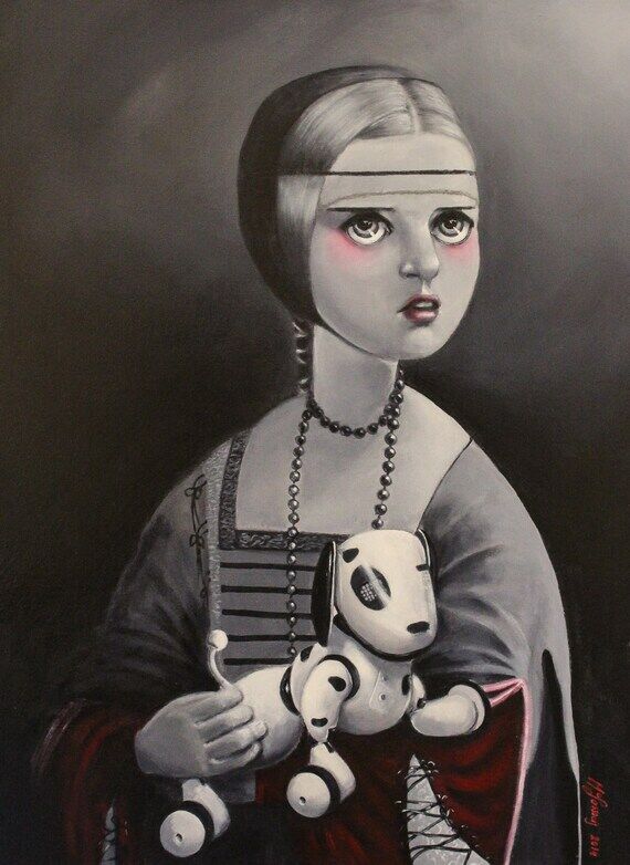 The Girl with the Robot Dog...