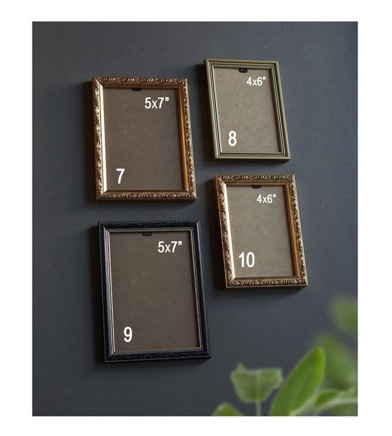 PICTURE FRAMES, Preloved, Gold, Black, Silver...