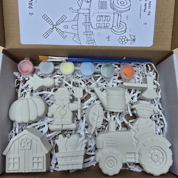 Farm Paint Kit for Kids, Pumpkin Patch Craft,...