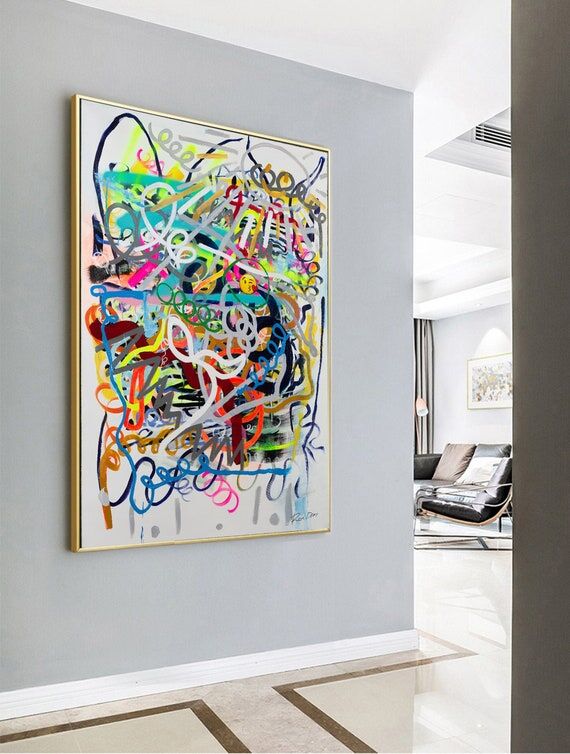 Modern Abstract "Social" | Contempo...