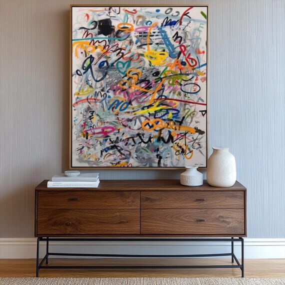 Contemporary Abstract Art 'Everything At Once...