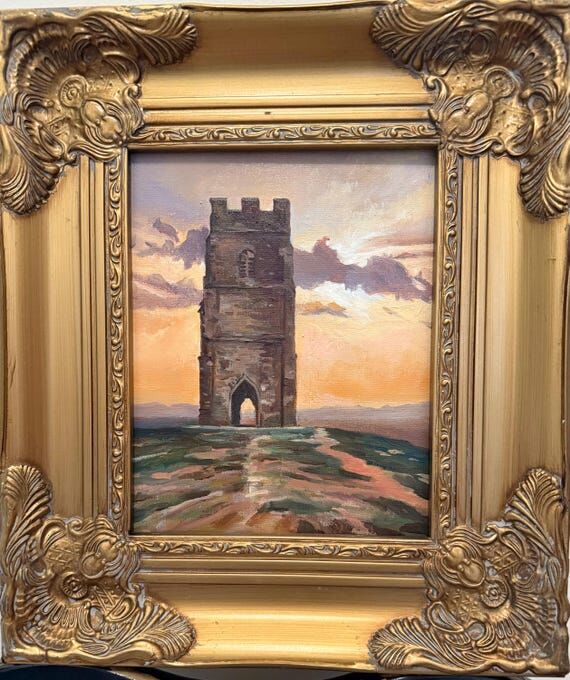 Saint Michael's Hill Oil Painting, Avalon Art...