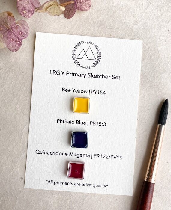 Set of 3 "LRG Primary Sketcher Set' Samp...
