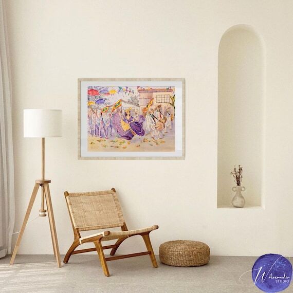 Carnaval de Barranquilla — Handmade Paintin...