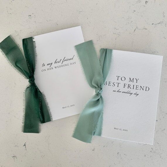 Personalized Wedding Day Card | To My Best Fr...