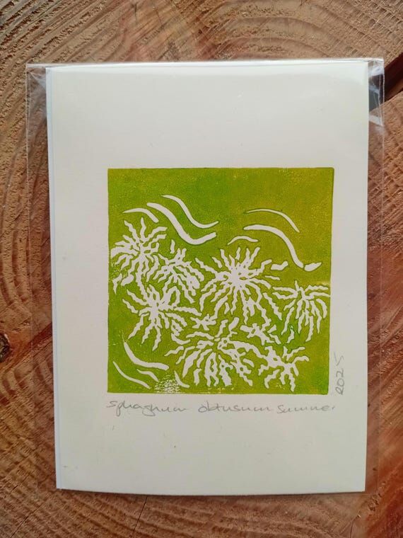 Analogish Sphagnum Obtusum Green Print...