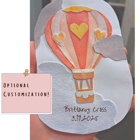 Customizable Handmade Paper Collage Nursery W...