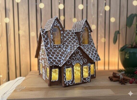 Gingerhouse – Decorative house with a reali...