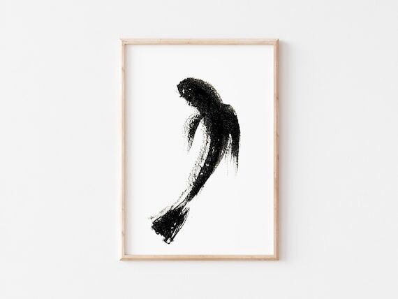 KOI original Watercolor Fish Art Giclee Print...