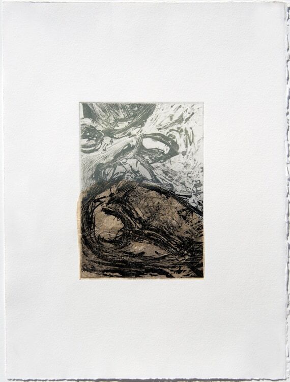 Breaking Apart, Monoprint, Photo Etching and ...