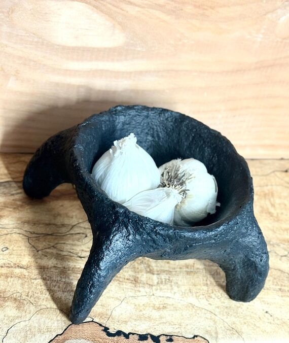 Handmade Paper Mache Decorative Bowl: Ancient...