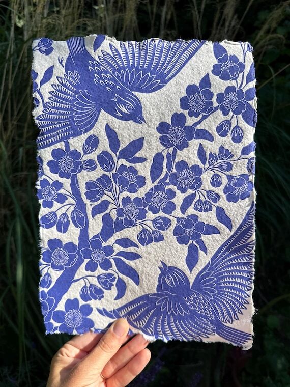 Under the Blossom (Indigo)...