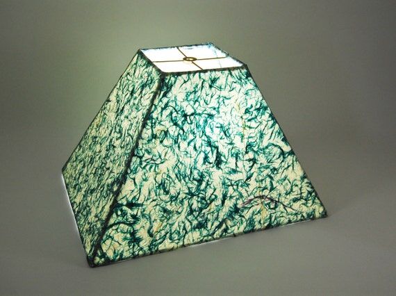 Rectangular Medium Handmade Paper Lampshade...