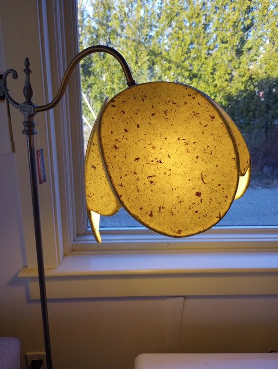 Custom "Loop" Handmade Paper Lampsh...