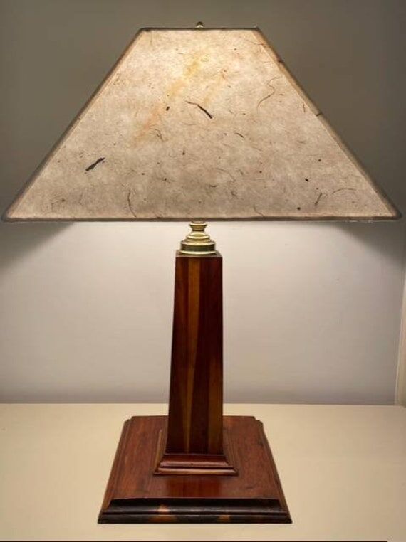 Custom Square Cooley Handmade Paper Lampshade...