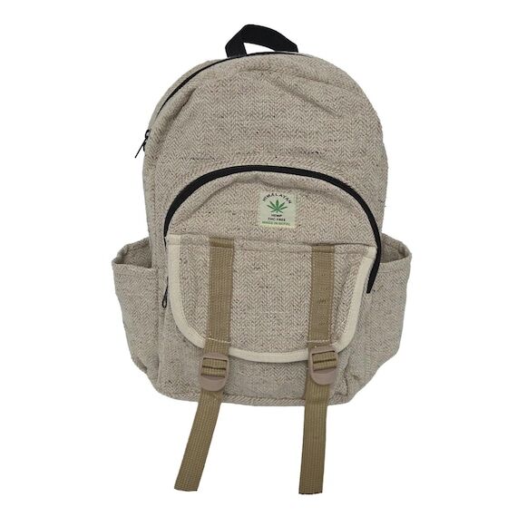 Hemp Backpack | Adventure Natural Eco Bag Lar...