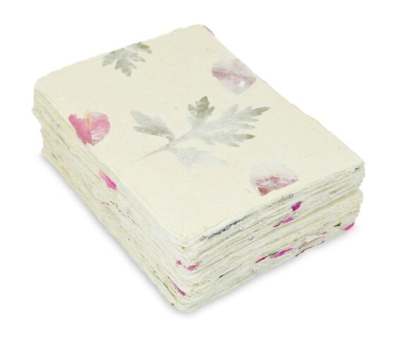 5x7 Inch Handmade Lokta Card Stock Paper with...