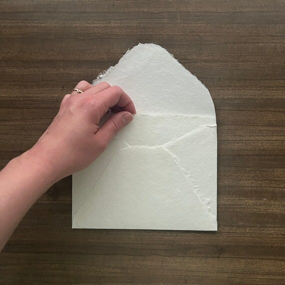 Handmade Paper Wedding Stationery Sets, A7 5x...