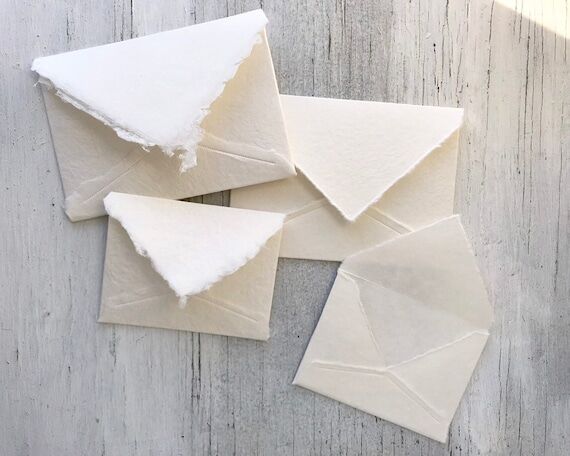Handmade Paper Envelopes: Custom Stationery, ...