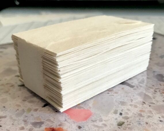 Handmade Cotton Rag Business Cards: Cut Edge ...