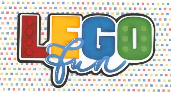 Building Brick toy Fun Title! Lego Scrapbook ...