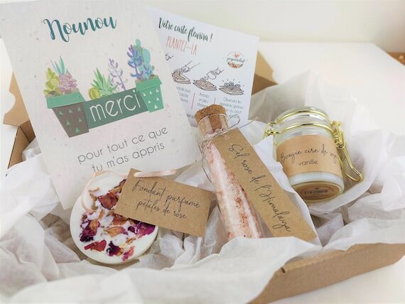 Gift box for nanny, mistress, ATSEM, women's ...