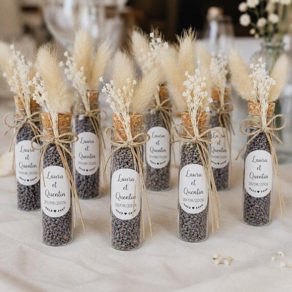 Tube of Provence lavender and dried flowers -...