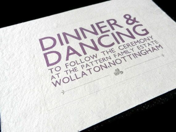 Wedding Reception Card Inserts - 20 - Sustain...