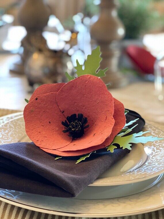 Wildflower Seeded Poppy Favor...