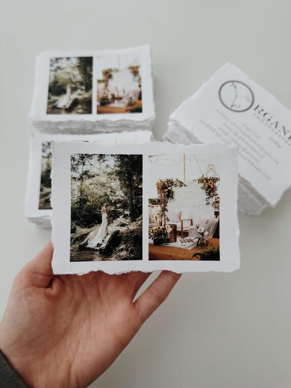 Custom Print on Deckle Edge Paper | Hand-Torn...