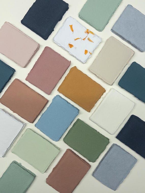 Soft White, blush, dusty blue, beige Handmade...