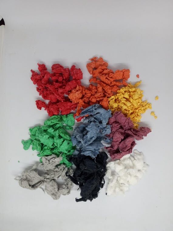 50g dehydrated cotton rag pulp, 100% cotton, ...