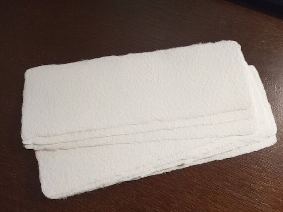 Handmade blank bookmarks, 2x6 inch with true ...