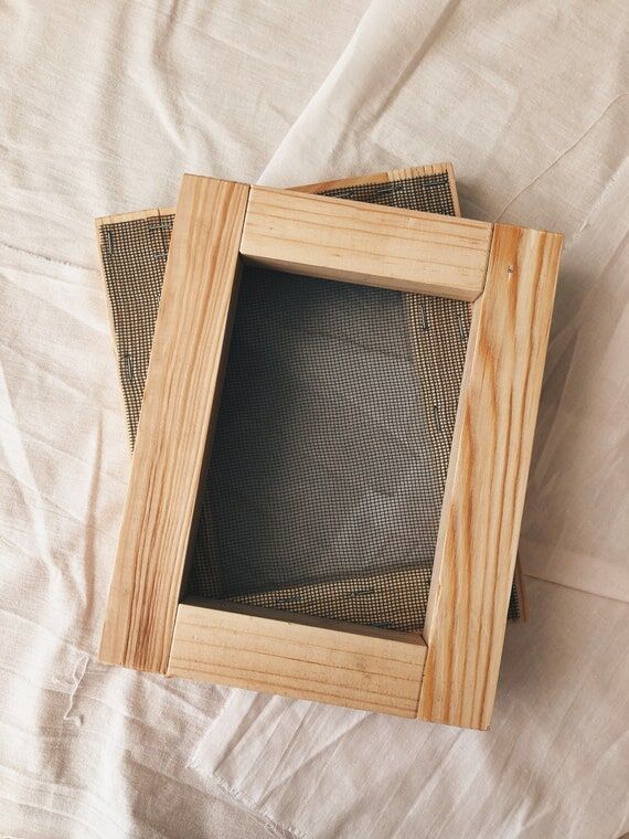 Paper Making Mould and Deckle Size A6, A5. Re...