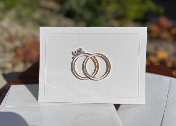 Wedding or Anniversary Greeting Card ~ Handma...