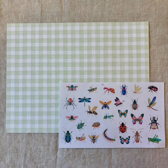 bug themed attendance charts...