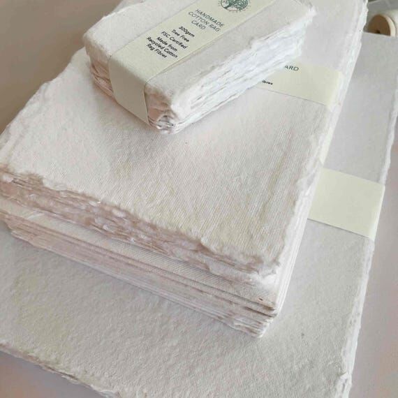 Whisper White Handmade Cotton Rag Paper | Dec...