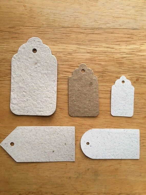 10 gift tags, eco friendly packaging, price t...