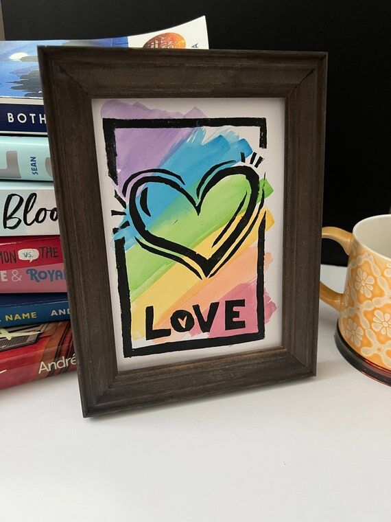 Pride Month Handmade Lino Prints...
