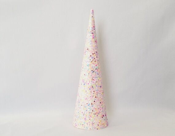 Birthday Cake Glitter Tree: Handmade Party Ce...