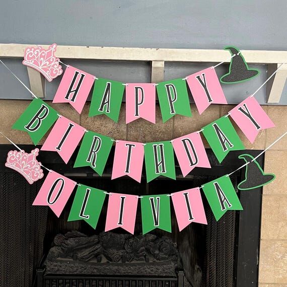 Good Witch Bad Witch Birthday Banner, Good Wi...