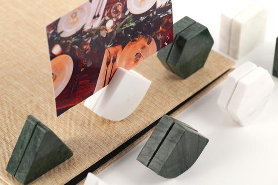 Marble Card Holder, Marble Picture Holder, Pa...
