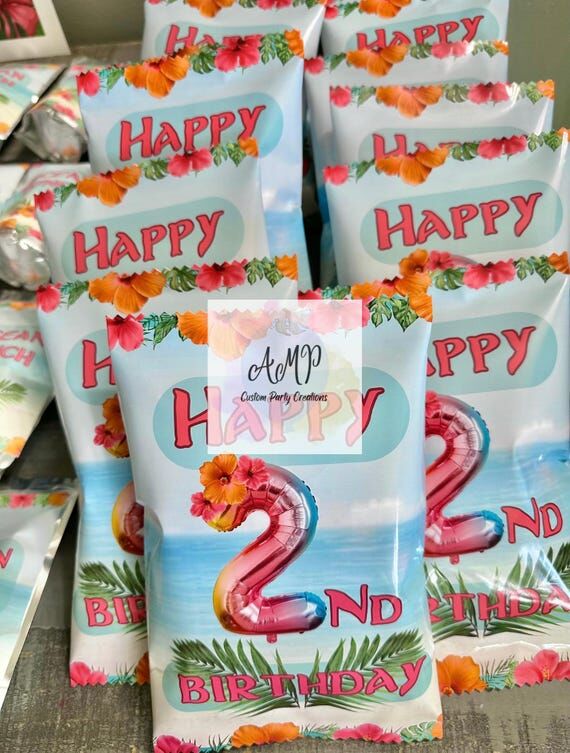 Custom Filled Chip Bags...