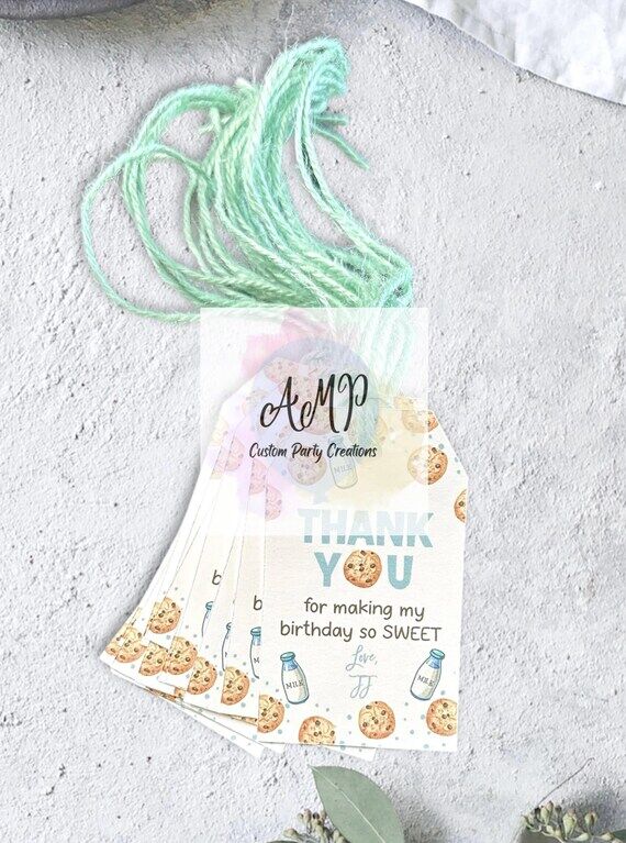 Custom Thank You Tags...