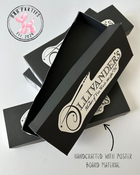 Pack of 12 Wizard Wand Box Inspired Party Fav...